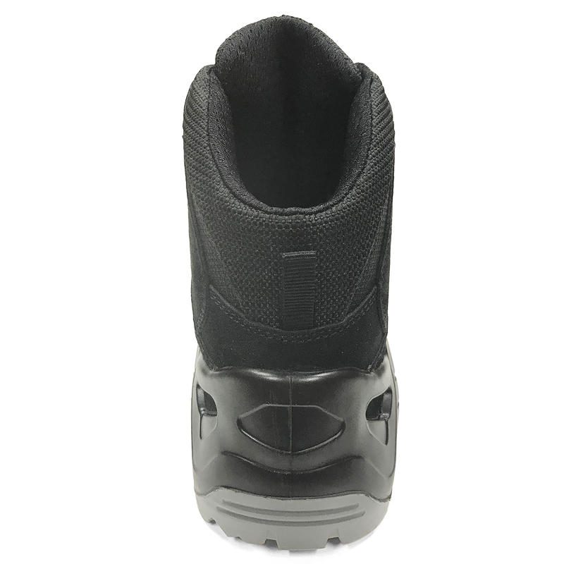 2020 new oil resistant anti slip suede leather safety boots for men