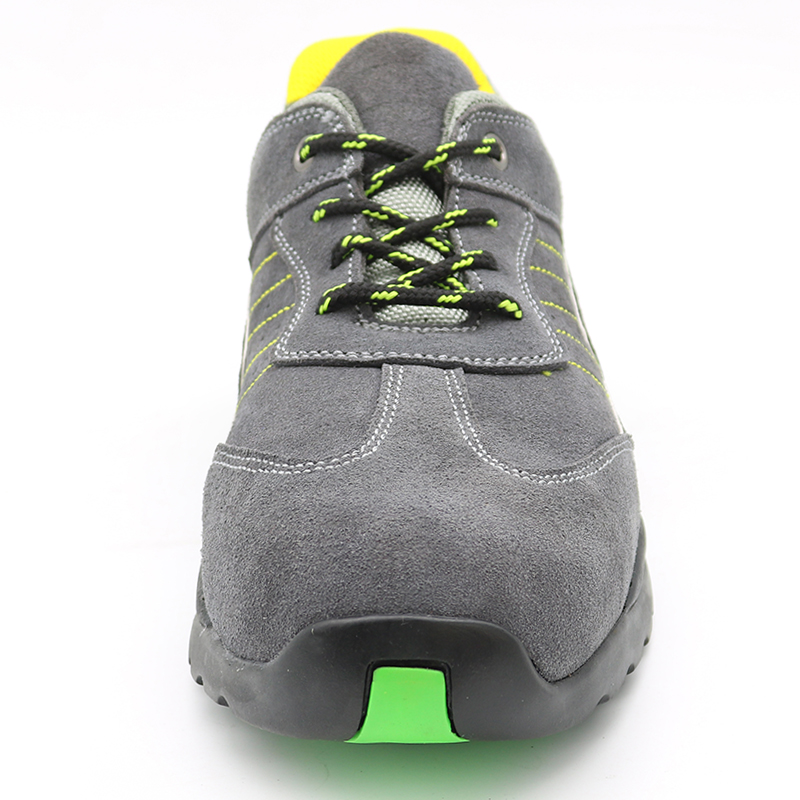 Oil Acid Resistant Rubber Sole Non Safety Sport Work Shoes