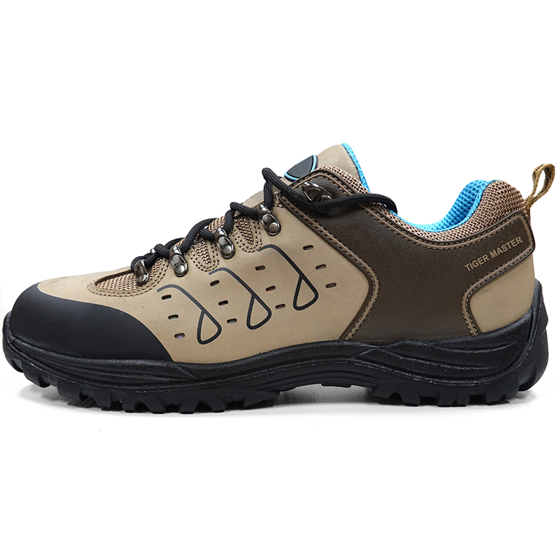 2020 New Genuine Nubuck Leather Safety Work Shoes composite toecap