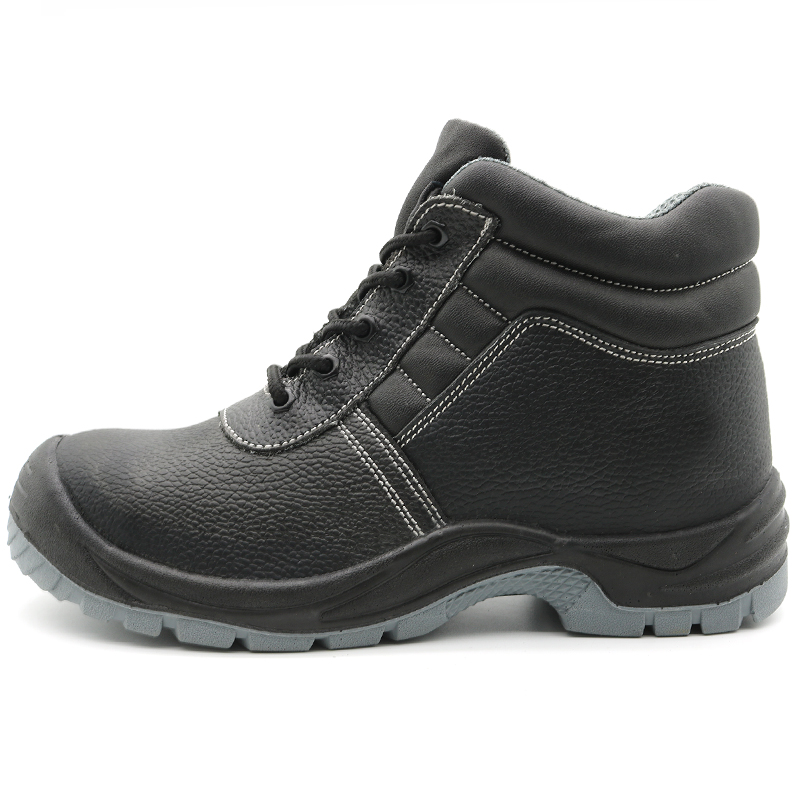 Steel Toe Anti Puncture Mid Cut Safety Shoes CE EN345