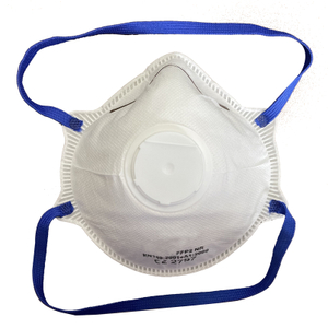 CE EN149 FFP2 protection dust mask with valve for construction