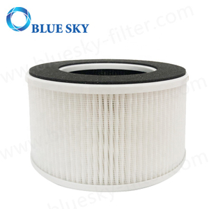 Verdadero prefiltro 3 en 1 + HEPA + filtro de carbón activo para purificadores de aire 