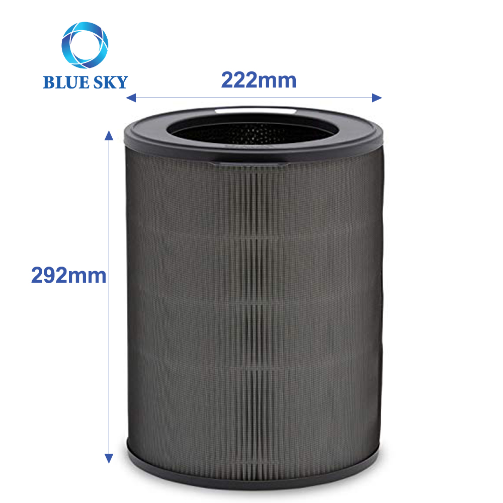 Purificador de aire de carbón activado Bluesky 112180, filtro HEPA compatible con Winix N modelo NK100 NK105 y purificador de aire QS