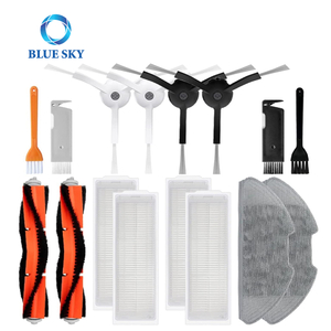 适用于小米 Mi 机器人真空拖把 2 Lite 2 Pro MJSTL MJST1S MJST1SHW 的机器人吸尘器零件过滤器主侧刷拖布