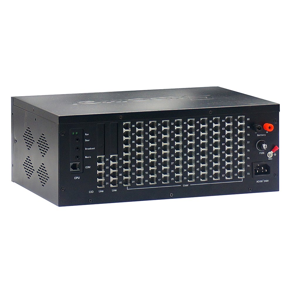 Excelltel 80 Extensions PABX Intercom Telephone System （TP1680 series