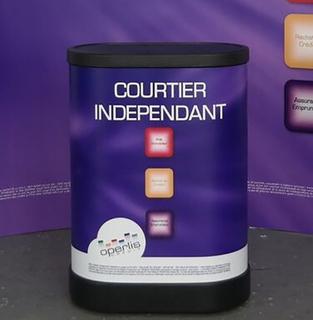 High Quality Plastic Wheel Table Stand Podium Display Case With Full Color Printing your Design