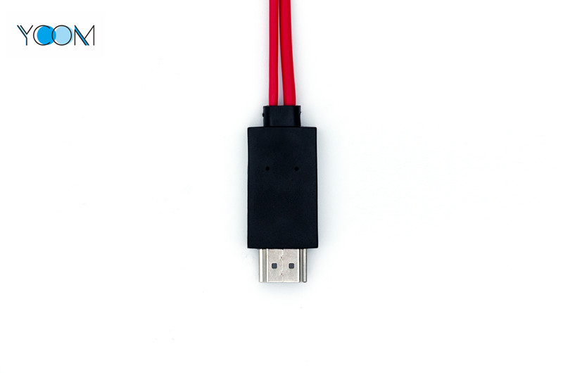  Carga de rayos iPhone + cable USB a HDMI