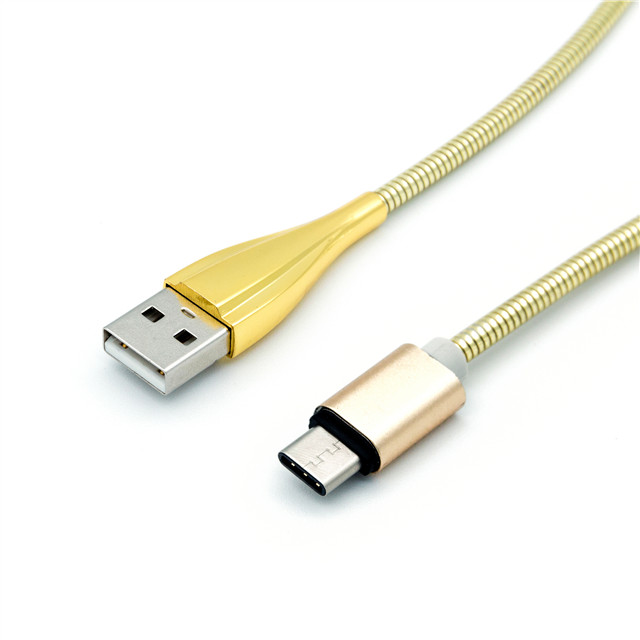 Cable USB tipo C, trenzado de acero USB3.1 C a AM 10 Gbps