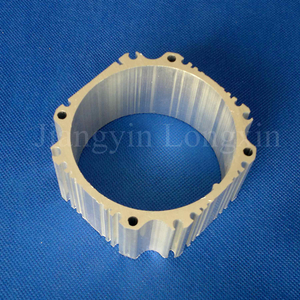 Silver Aluminum Profile as Motorshell