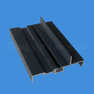 Green Powder Coated Aluminum Frame for Windows and Doors