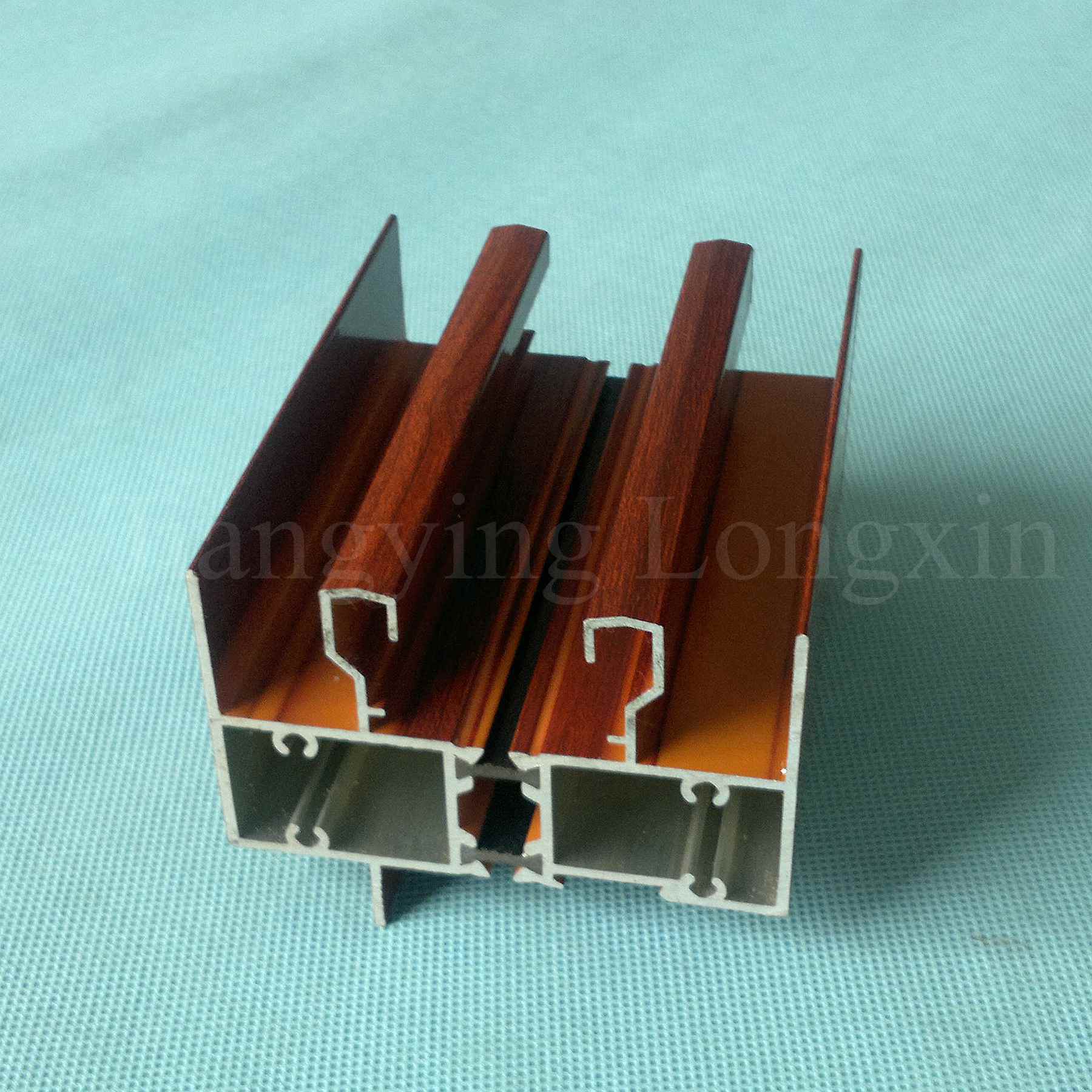 Wooden Print Aluminum Frame for Sliding Window