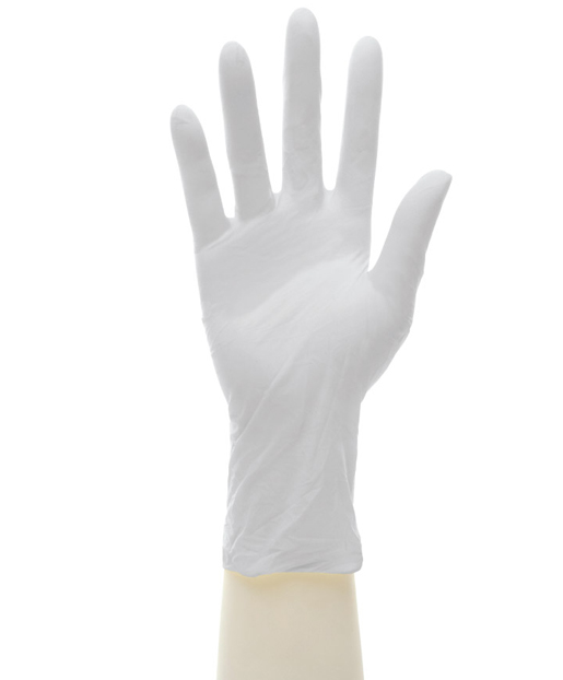 CFDA standard powder free disposable medical inspection nitrile gloves