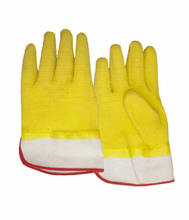 3212 fully dipped anti slip latex working safety gloves