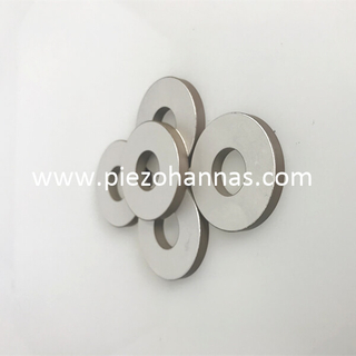 Material piezoelétrico piezo anéis piezoelétricos para solda ultrassônica