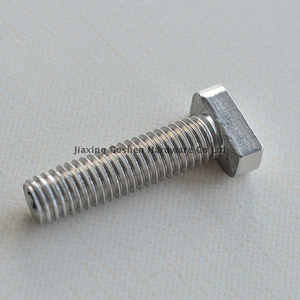 Tornillos de mango en T métrico de acero inoxidable m16 para inodoro