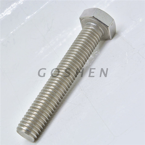 الفولاذ المقاوم للصدأ A2 متري السداسي كاب بولت M10 * 100MM