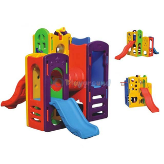 Amusement Plastic Kids Play Toys Slide for Kindergarten/Home