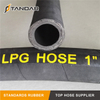 Tubo de manguera de gas LPG flexible de goma de propano flexible de alta presión suraksha