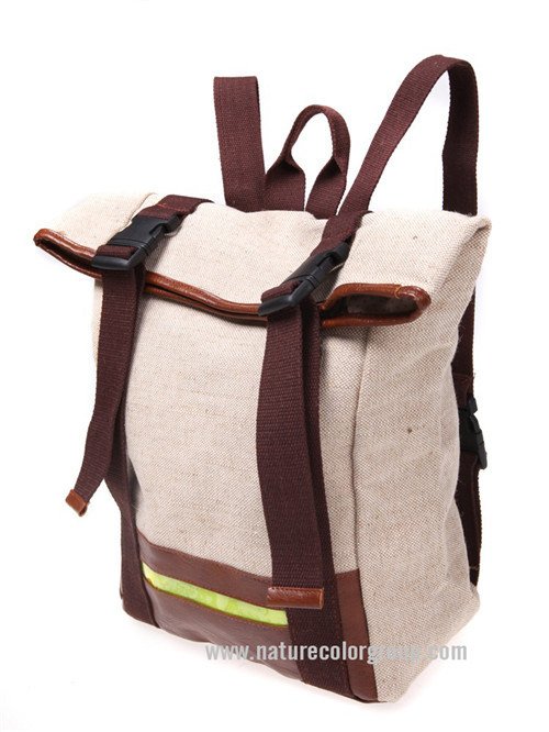 Durable Washed Canvas Backpack School Bag for Students