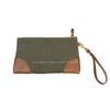 Ladies Leisure Casual Canvas Clutch Bag for Daily Life