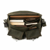 Mens Fashion Waxed Canvas Bag for Campus and Student