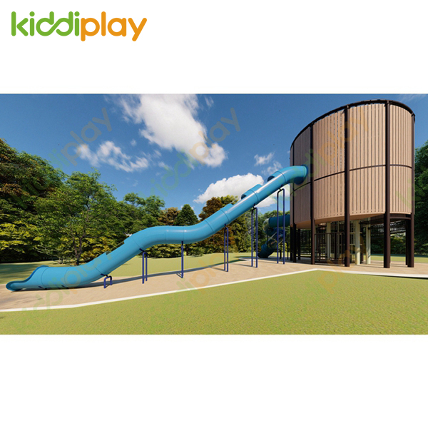 大型户外不锈钢滑梯定制户外儿童游乐场造型滑梯主题乐园定制