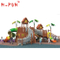 Commercial wooden playground equipment