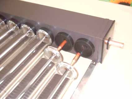 Tubo de calor Tubo de vacío Colector de calentador de agua solar