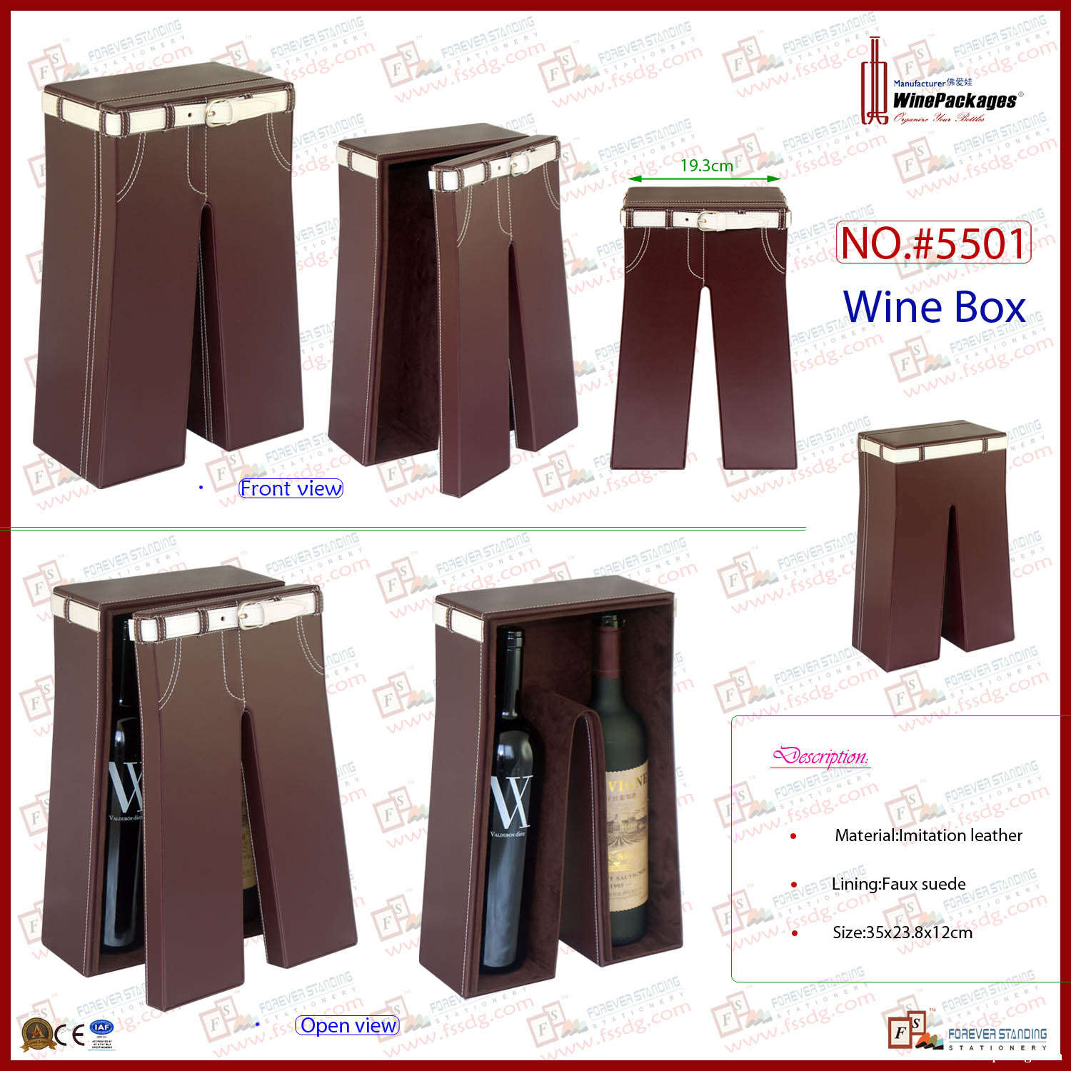 custom order printed luxury wooden boxes