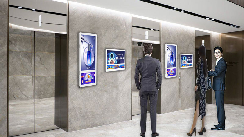 Los fabricantes de visualización publicitaria de ascensores y los fabricantes de ascensores colaboran para revolucionar los medios publicitarios