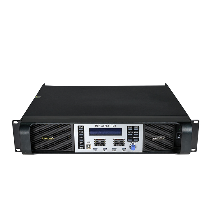DSP-10KQ Amplificador de potencia digital profesional de 4 canales DSP