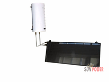 Calentador de agua solar pasivo dividido de panel plano presurizado (SPFP)