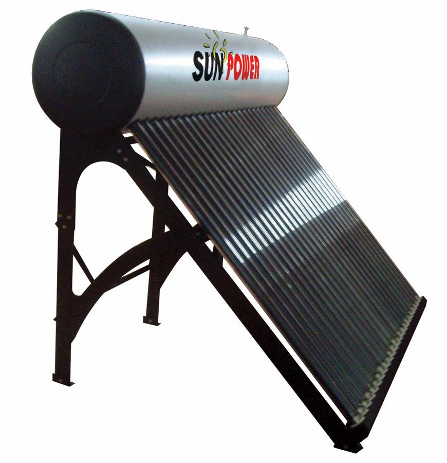 Calentador de agua solar compacto al aire libre sin presión