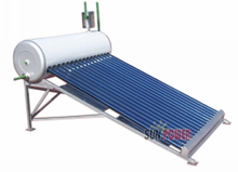 calentador de agua solar compacto sin presión al aire libre