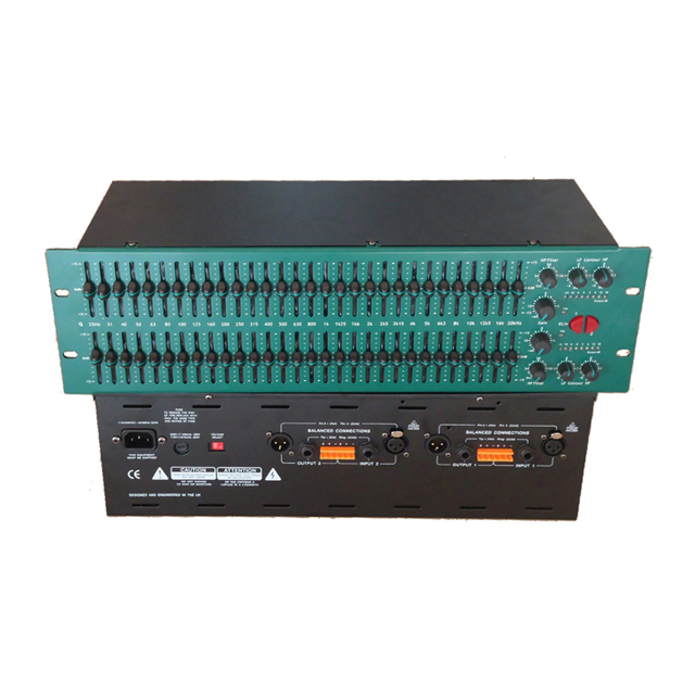 FCS966 Двойной 30-полосный графический эквалайзер
