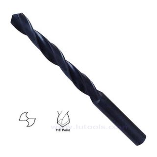 HSS Twist Drill Bits Rollgeschmiedetes schwarzes Finish