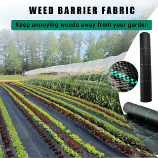 Personalización jardín agrícola plástica negra contra cubierta contra el suelo