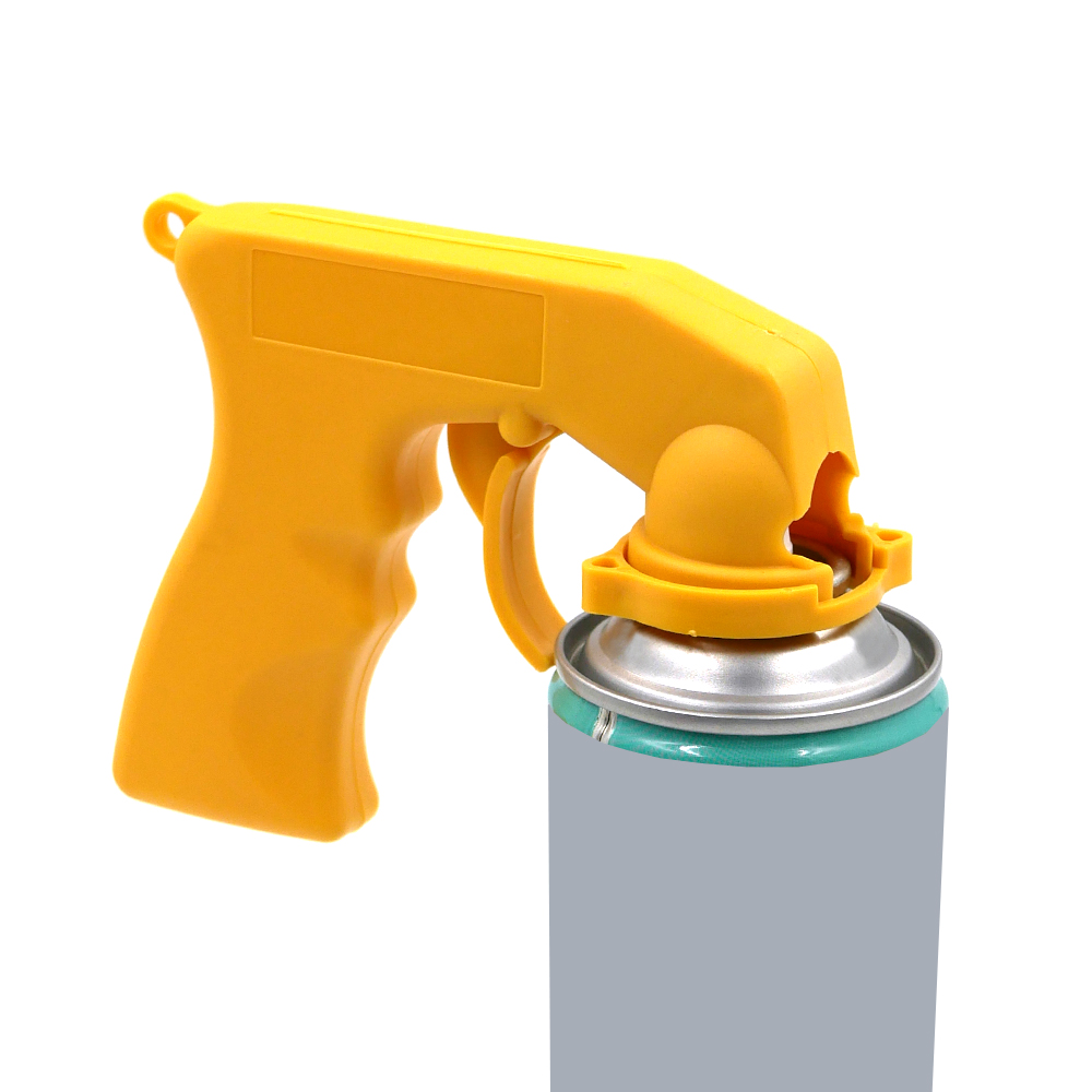 Spray Adaptor Aerosol Spray Gun Handle With Full Grip Trigger Locking