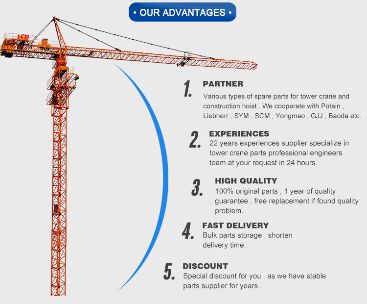 Advantage - SYM HOIST & TOWER CRANE QUIPMENT CO.,LTD