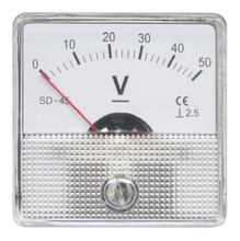 Voltímetro móvil de la C.C. del instrumento de la bobina SD45
