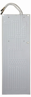 Type de plaque en aluminium Evaporateur Réfrigérateur Roll Bond