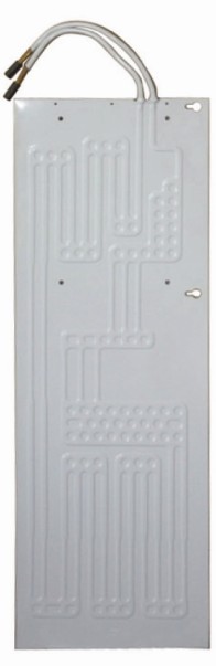 Tipo de placa de aluminio Evaporador de refrigerador por enlace