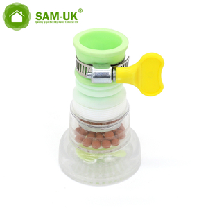 PVC Cocina ajustable Filtro circular Filtro de piedra Purificación Filtros de la fuente del gato Agua del grifo de carbono mineral