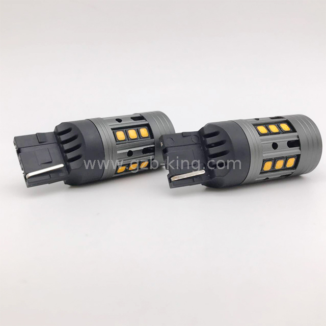 Canbus 28W 2800lm T20 7440 Osram car LED turn signal light with fan built-in 