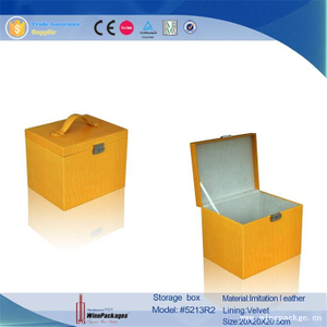 promotional gifts customized logo cardboard carrying box with handle