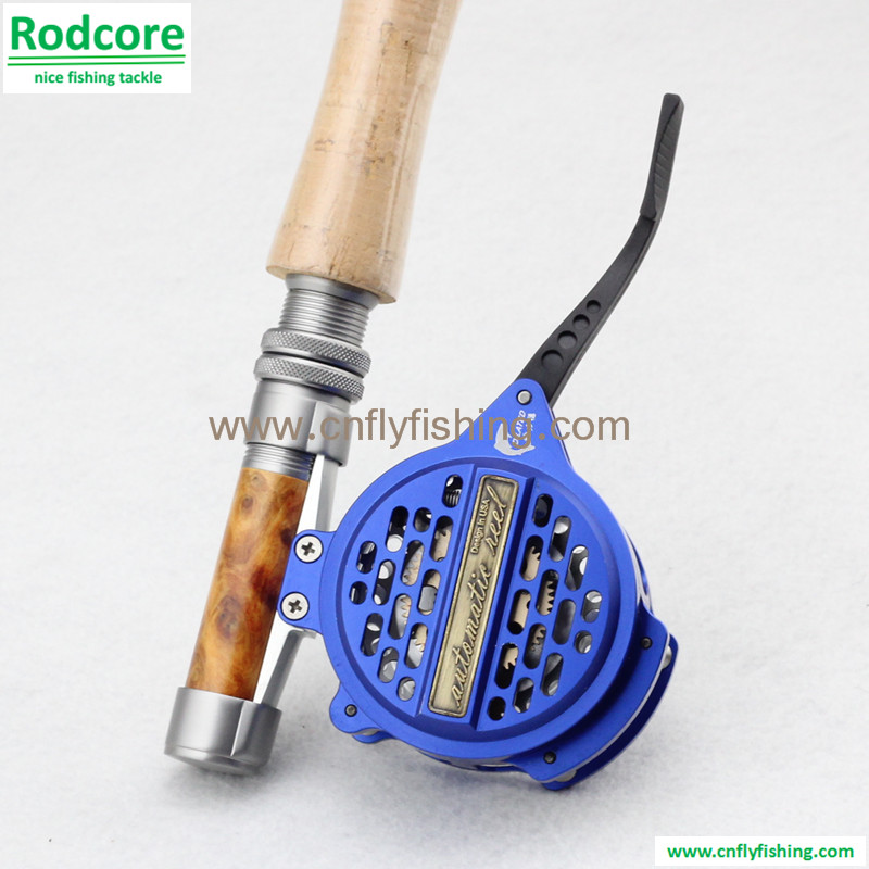 automatic fishing rod and reel