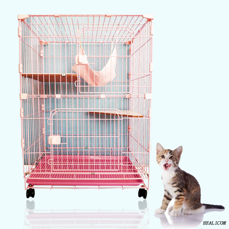 2 layers pet Cat cage veterinary cat cages Buy pet Cat cage, Cattery