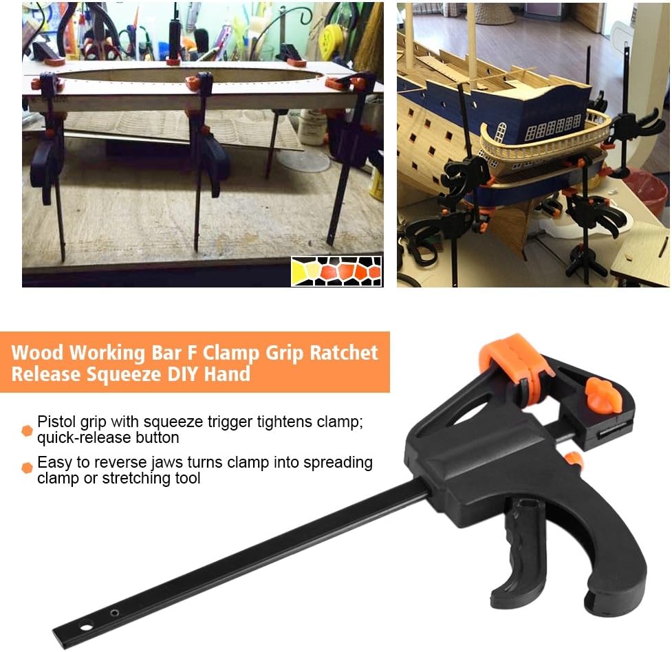 F Clamp Grip Quick Release Wood Clamp for Fast and Easy Clamping Applications Buy Wood Clamp