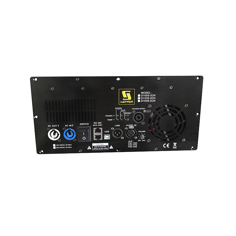 D155S-2CH 1800W 700W Classe D Amplificador de placa para alto-falante ativo