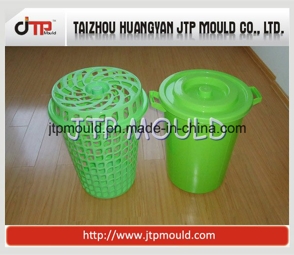 Molde plástico de alta calidad de la cesta de lavadero 75L